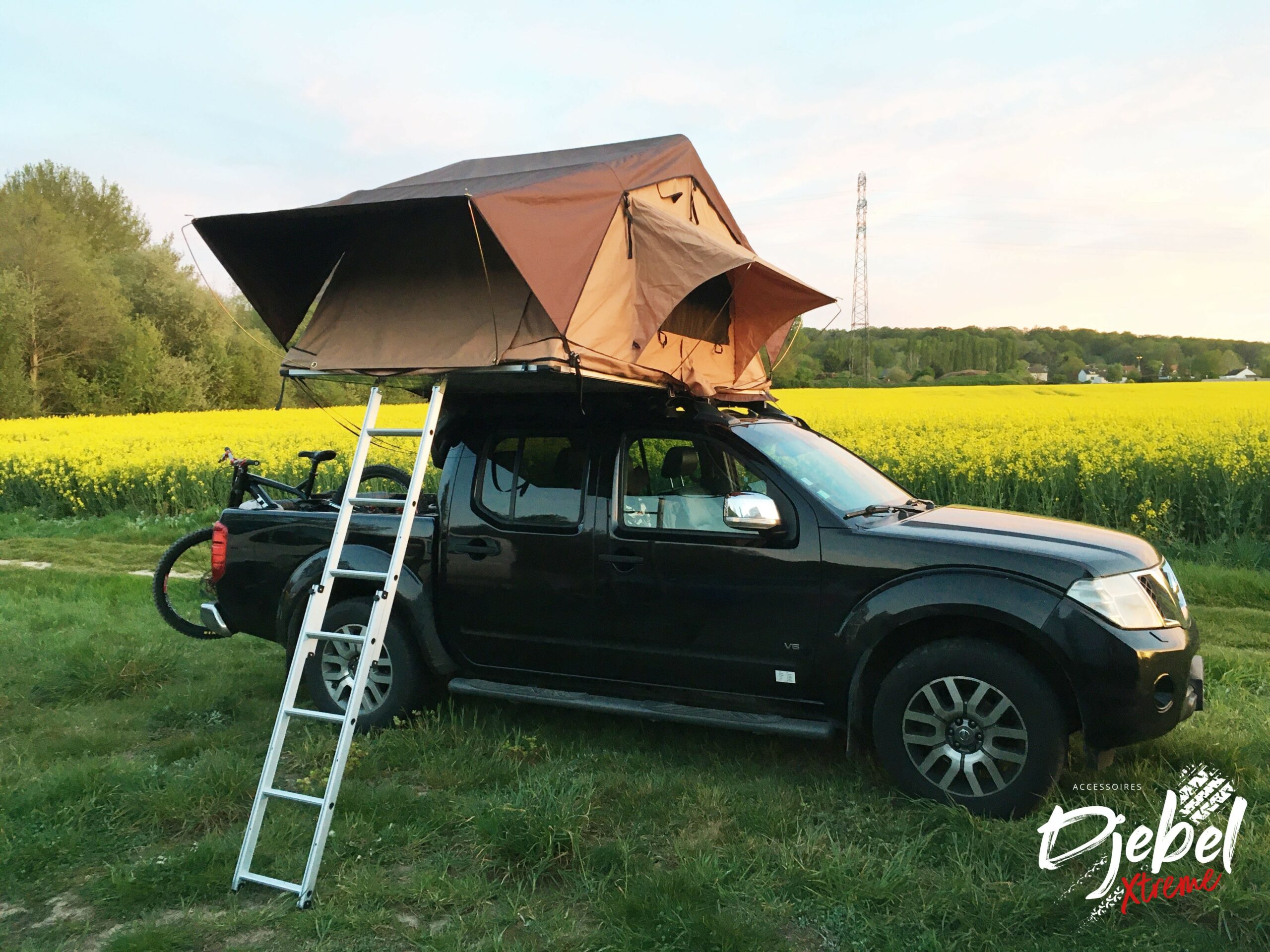 TENTE DE TOIT DJEBELXtreme 140 STANDARD SAFARI