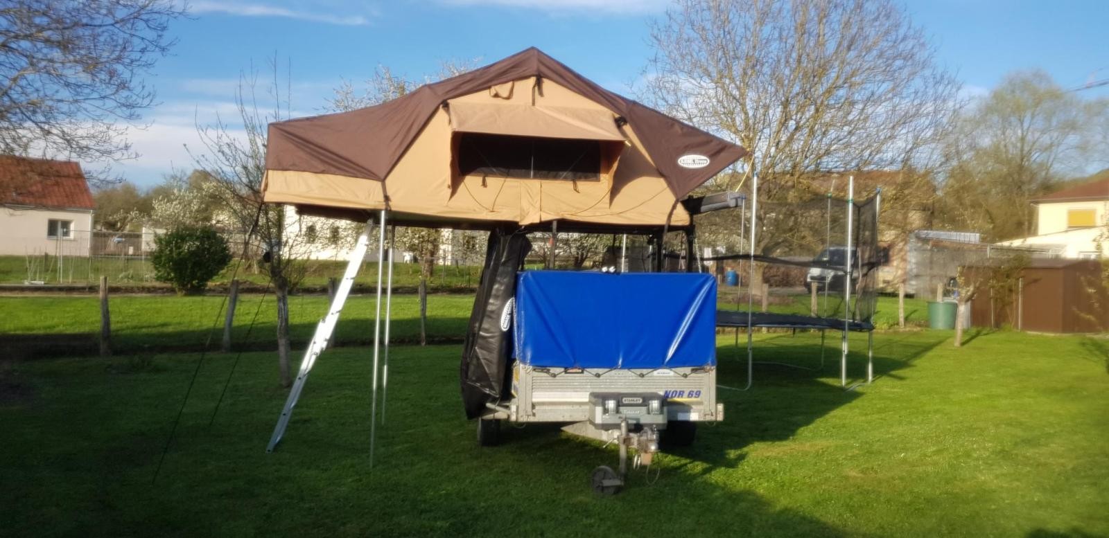 TENTE DE TOIT DJEBELXtreme 140 STANDARD SAFARI