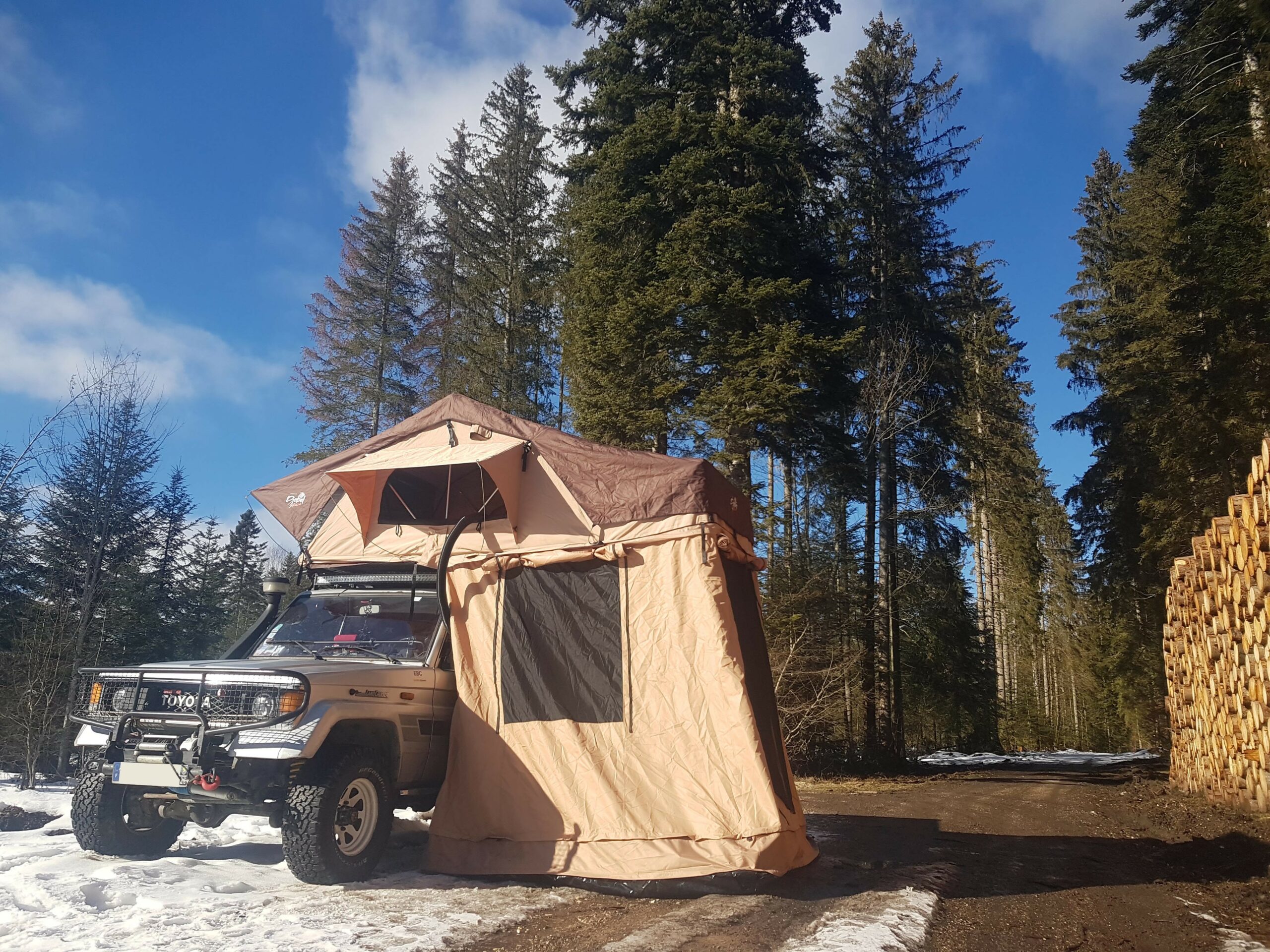 TENTE DE TOIT DJEBELXtreme 140TT + (AVEC ANNEXE) SAFARI