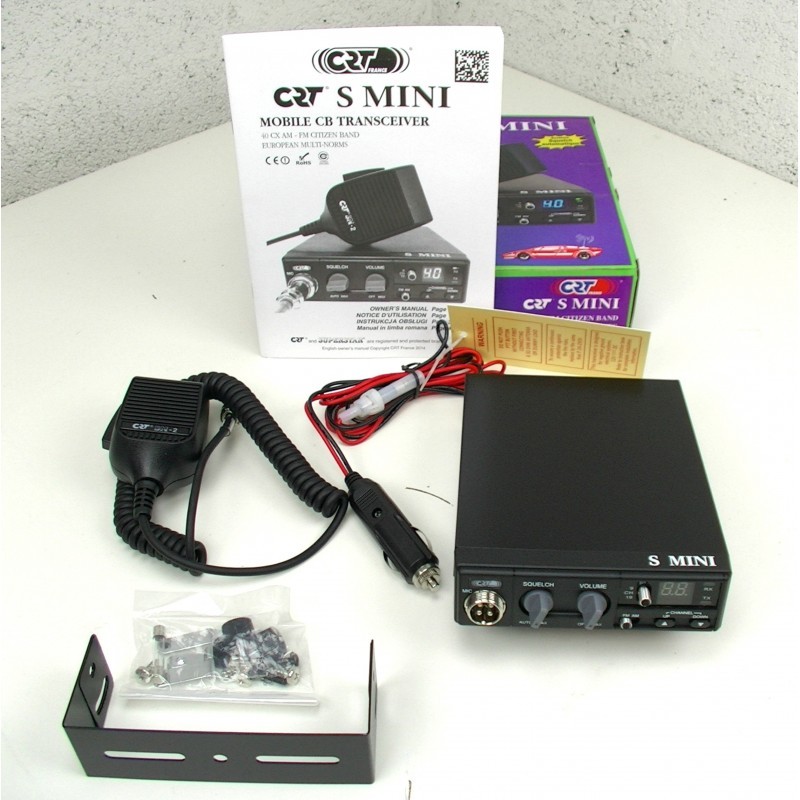 CB RADIO CRT SMINI 12/24V