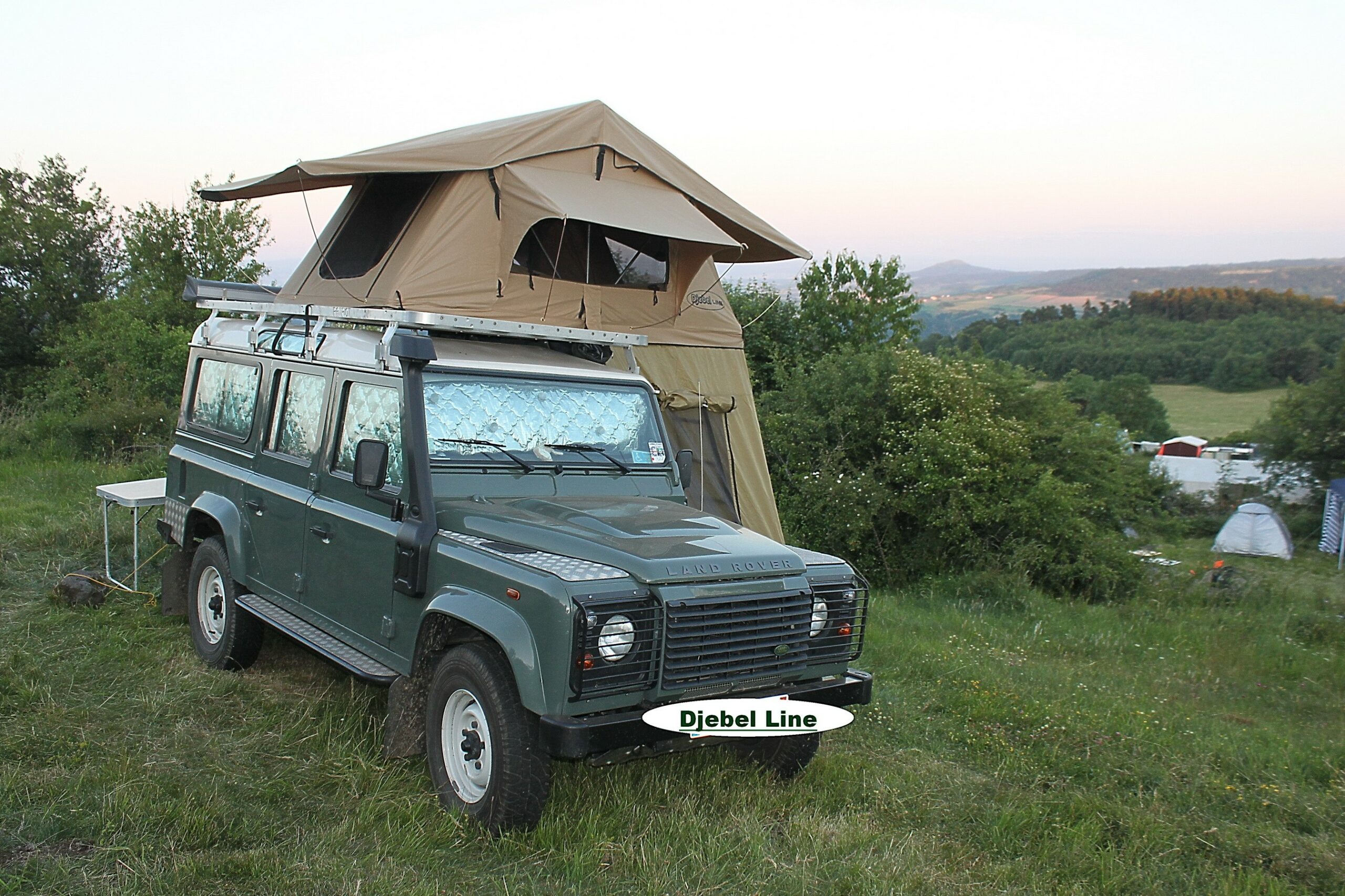 TENTE DE TOIT DJEBEL LINE 140PLUS