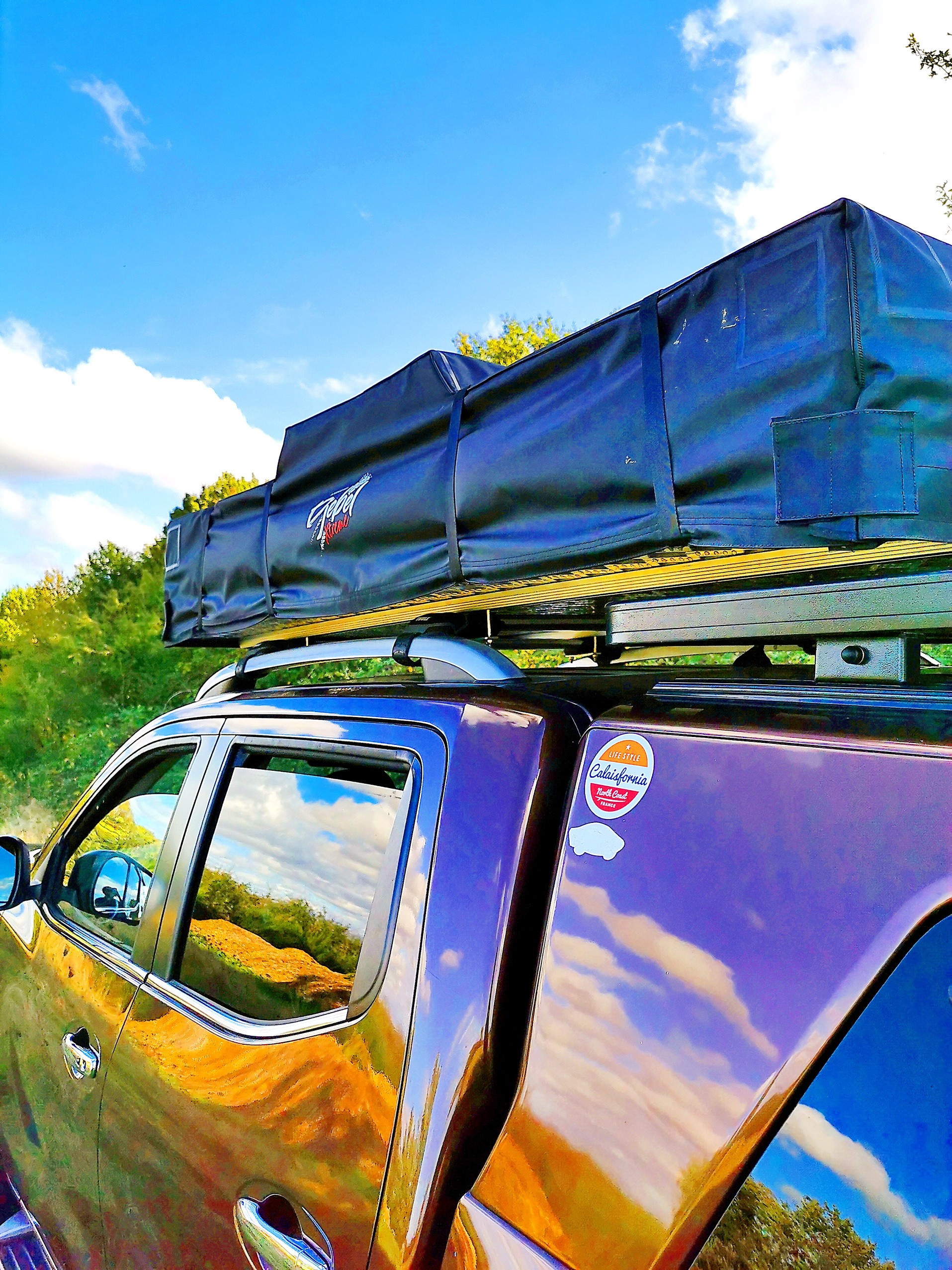 TENTE DE TOIT DJEBELXtreme 180 STANDARD + (AVEC ANNEXE) SAFARI