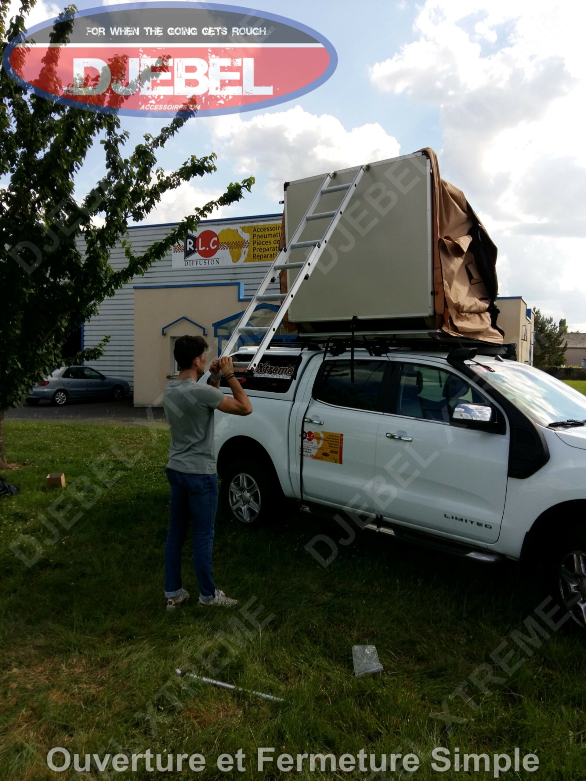 TENTE DE TOIT DJEBEL LINE 180TT plus