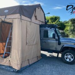 TENTE DE TOIT DJEBELXtreme 180TT plus NEW STYLE BROWN Avec Annexe