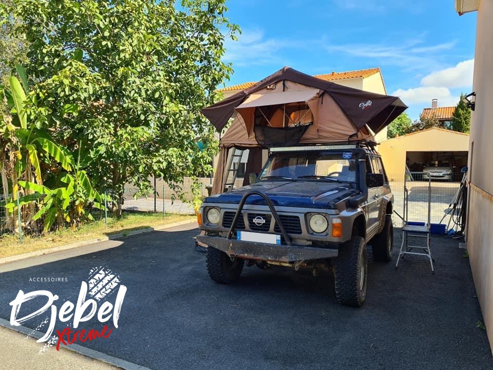 TENTE DE TOIT DJEBELXtreme 180 STD SAFARI