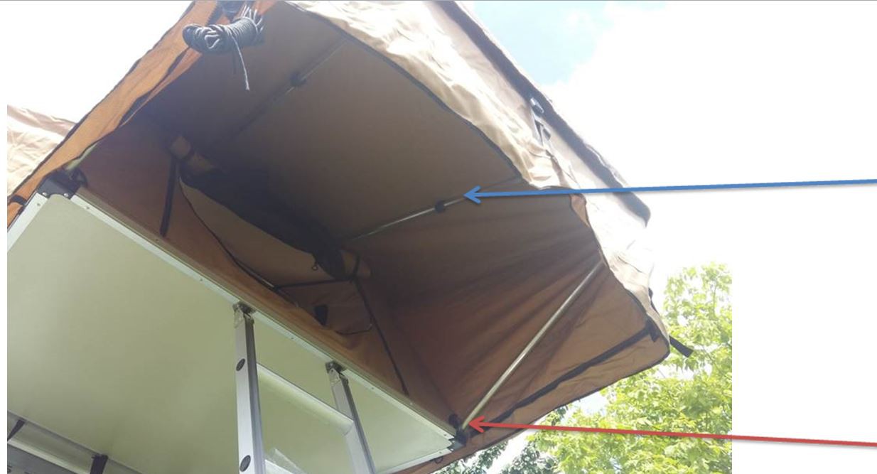 TENTE DE TOIT DJEBEL LINE 180TT plus