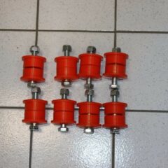 KIT 8 SILENTBLOCS POUR TIRANT DE PONT ARRIERE