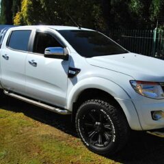 KIT 4 ELARGISSEURS D'AILE BLANC A PEINDRE FORD RANGER T6