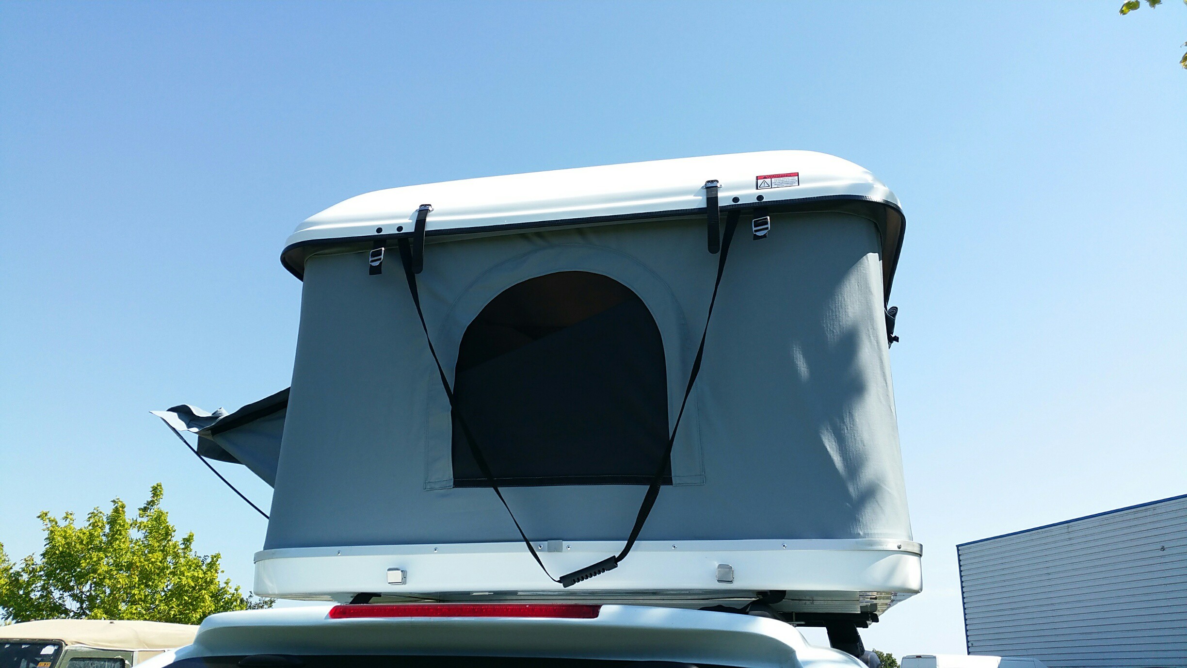 TENTE DE TOIT COQUE DJEBEL WHITE