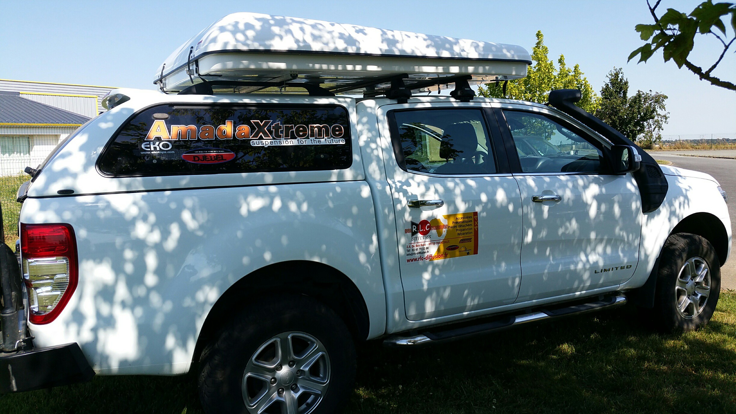 TENTE DE TOIT COQUE DJEBEL WHITE