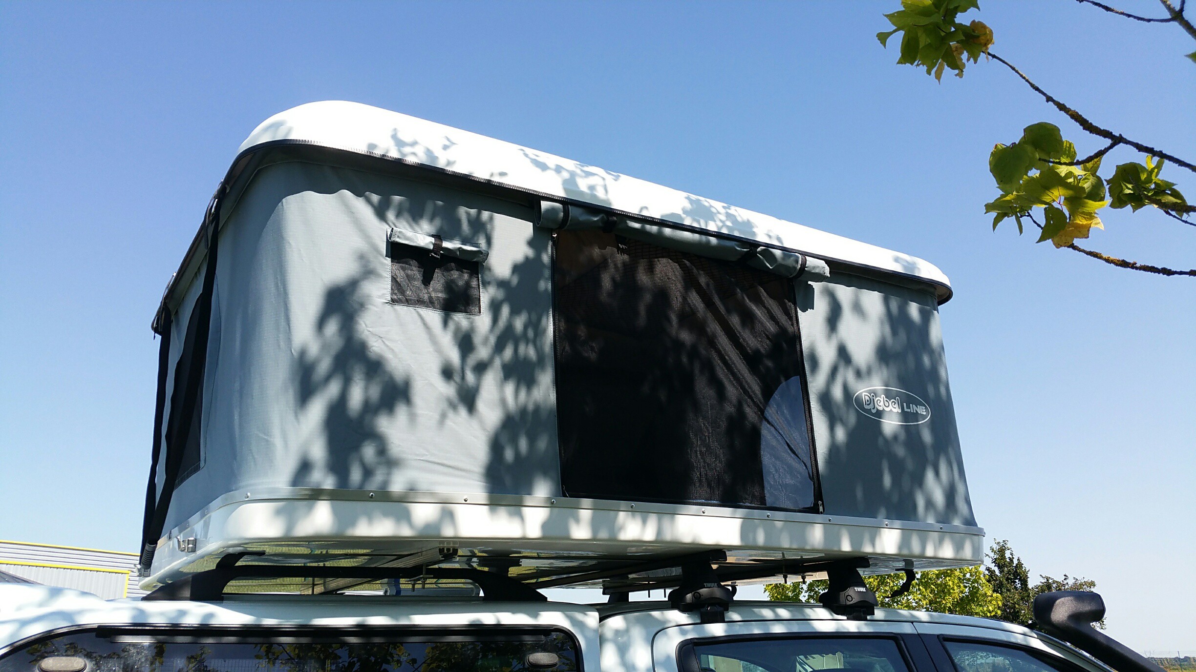 TENTE DE TOIT COQUE DJEBEL WHITE