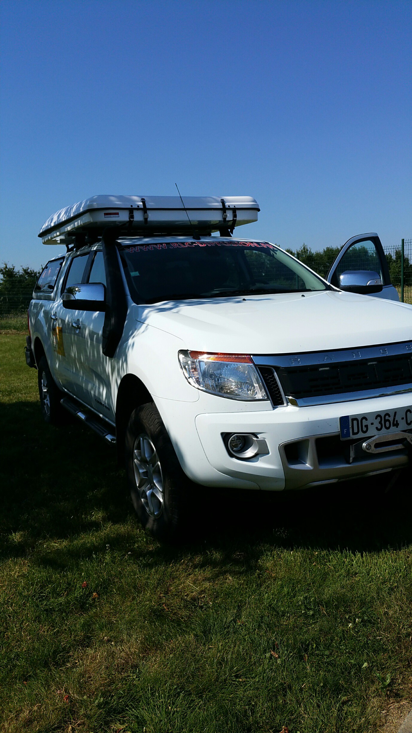 TENTE DE TOIT COQUE DJEBEL WHITE