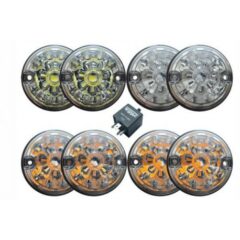 KIT FEUX DE REMPLACEMENT à LED BLANC DEFENDER