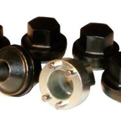 KIT ECROUS DE ROUE ANTIVOL NOIR