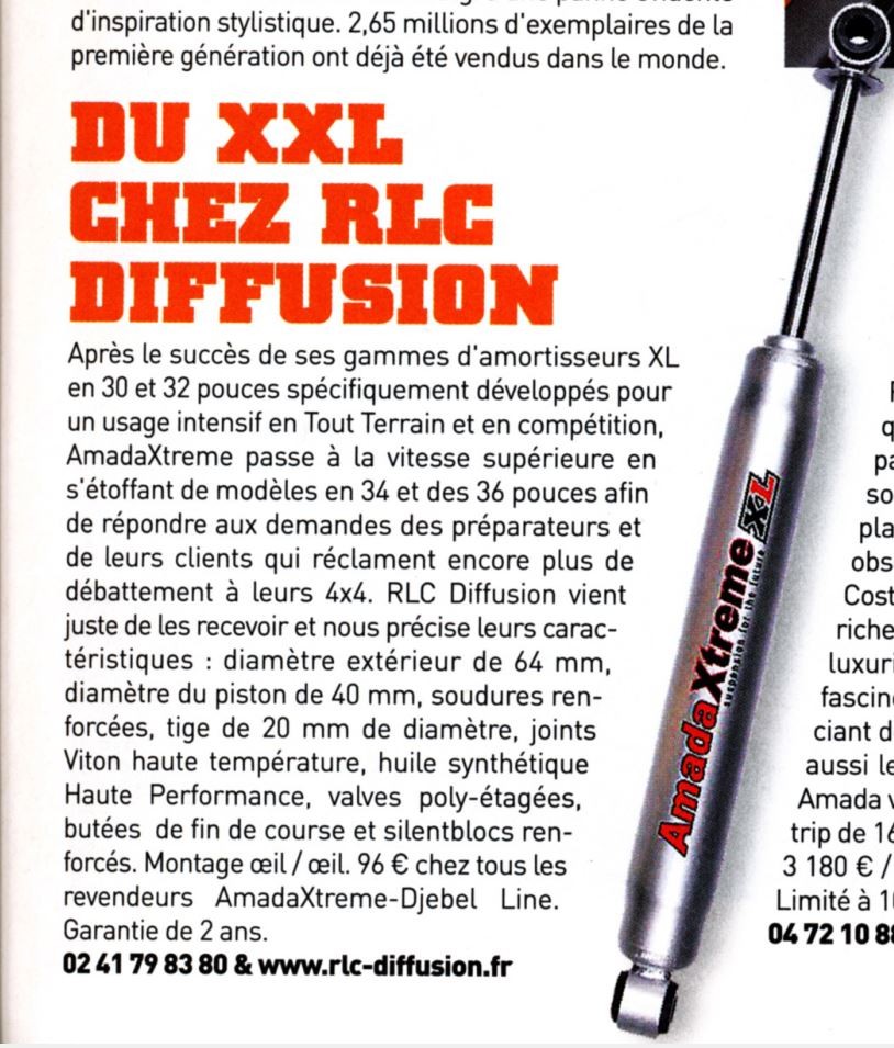 AMORTISSEUR AMADAXTREME XL 30''