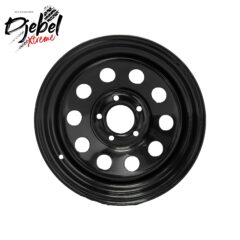 JANTE ACIER JEEP JK MODULAR BLACK 8X16 DEPORT +10 de face