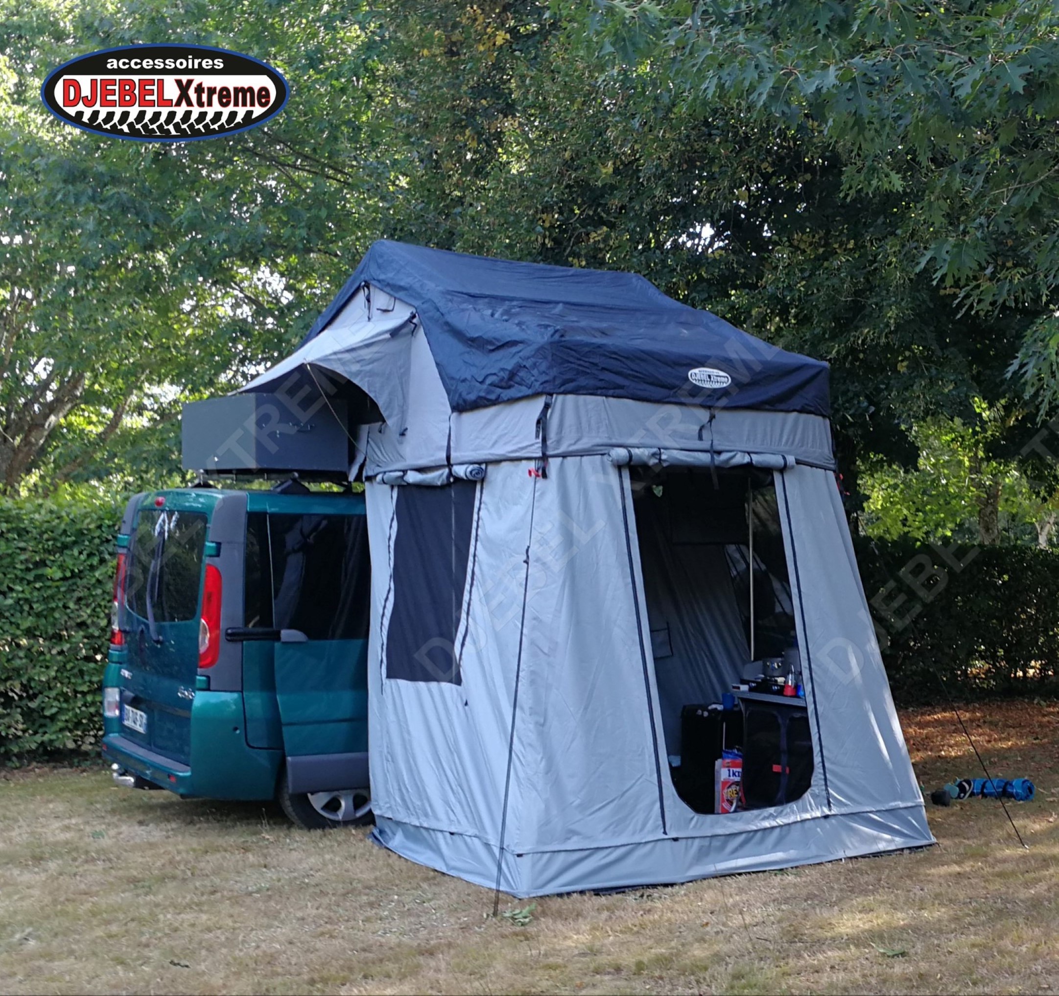 TENTE DE TOIT DJEBEL LINE 180TT plus NEW STYLE - BLUE