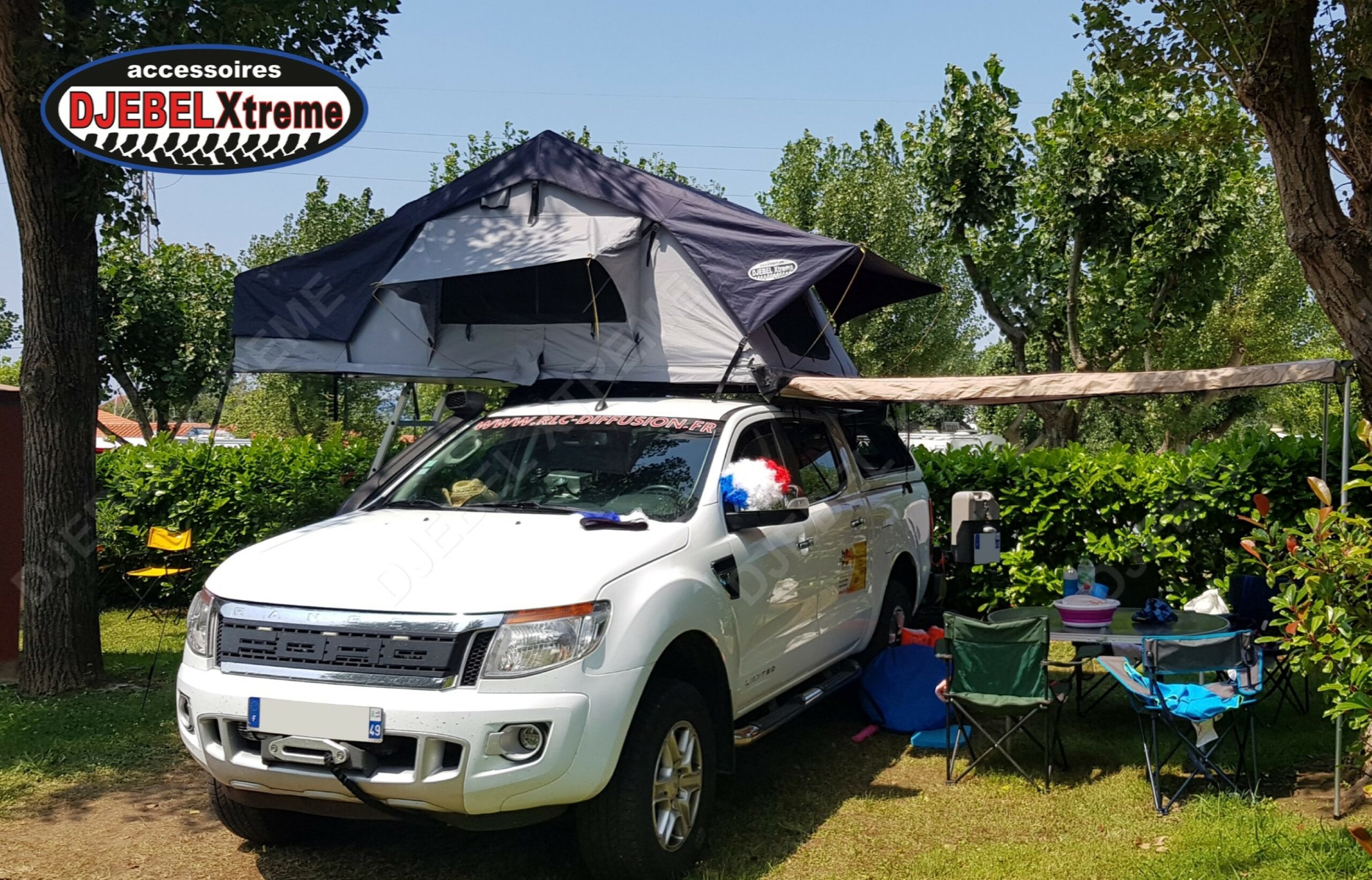 TENTE DE TOIT DJEBEL LINE 180TT NEW STYLE - BLUE