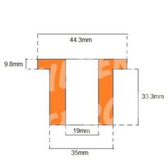 KIT SILENT BLOC DE LAME AVANT OU ARRIÈRE