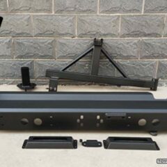 PARE-CHOCS ARRIÈRE AVEC 1 SUPPORT DE ROUE POUR TOYOTA KDJ120