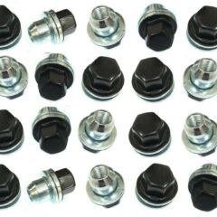ECROU DE ROUE BLACK JANTE ALU LAND ROVER DISCOVERY 3&4