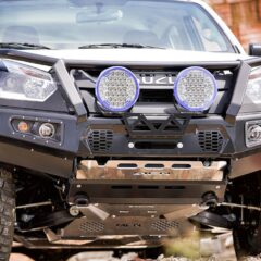 Pare Choc AV + A bar , AFN Isuzu D-MAX Euro VI 2017+ ( avec kit phare LED)