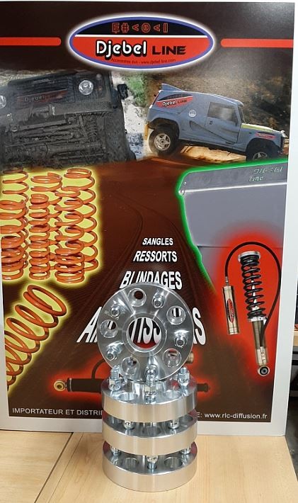 KIT 4 ELARGISSEURS DE VOIES DISCO 3 & 4 DJEBELXTREME