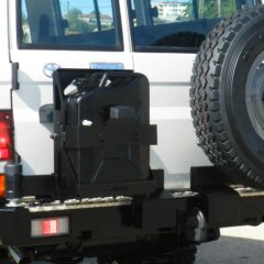 PARE CHOC ARRIERE by AFN LAND CRUISER SÉRIE 7 HZJ78