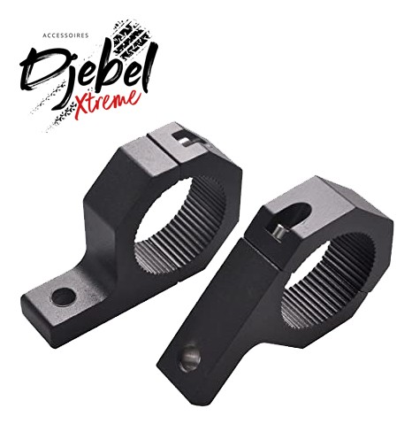 Support de phare sur tube 50/55mm by DJEBELXtreme la paire