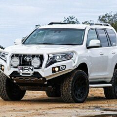 PARE CHOCS AVANT BULL BAR by AFN LAND CRUISER PRADO 150. DE 2018 - Présent