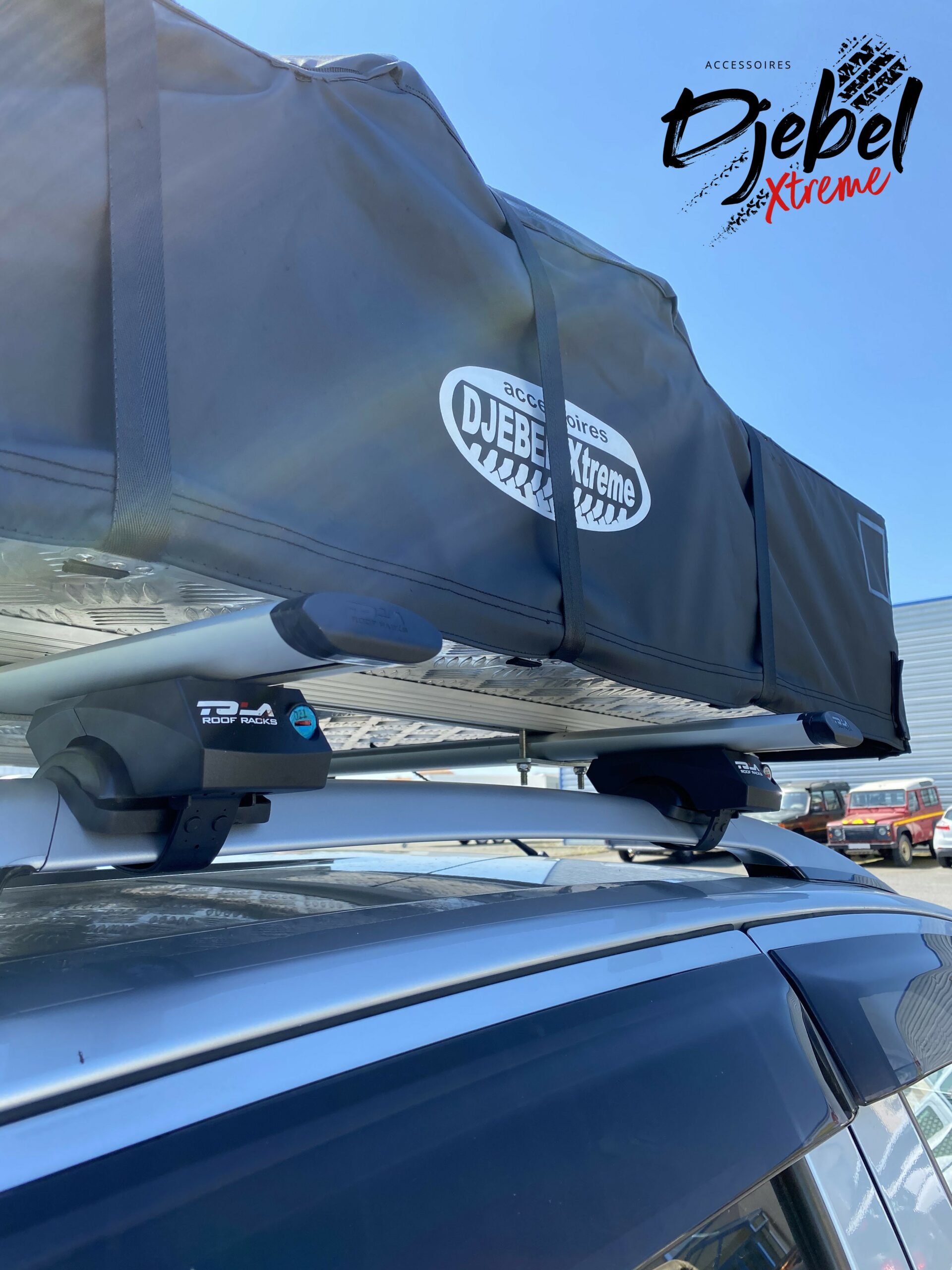 BARRE DE TOIT DjebelXtreme UNIVERSELLE pour LONGITUDINALE