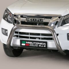 PARE BUFFLE ISUZU DMAX 2012/2020 - BAR INOX Ø76 - Homologué CE
