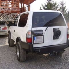 PARE CHOC ARRIERE TOYOTA KD - KZ 90 SANS EXTENSION D'AILES