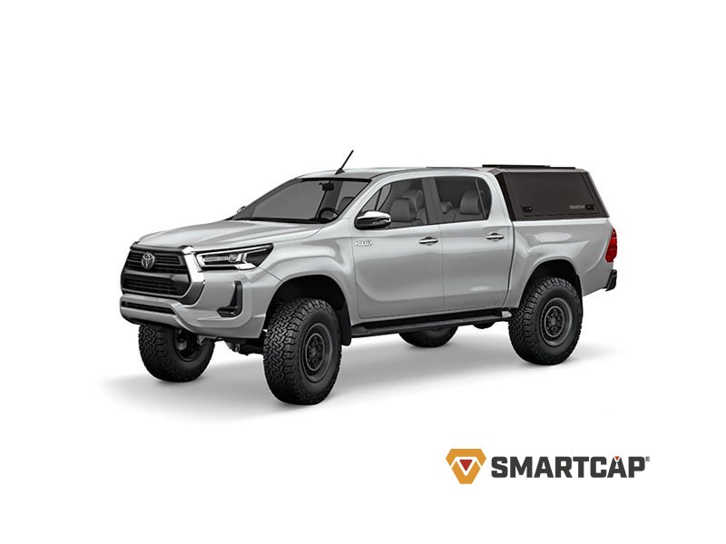 HARD TOP RSI EVO COMMERCIAL BLACK MAT TOYOTA HILUX REVO 2016+ DOUBLE CAB