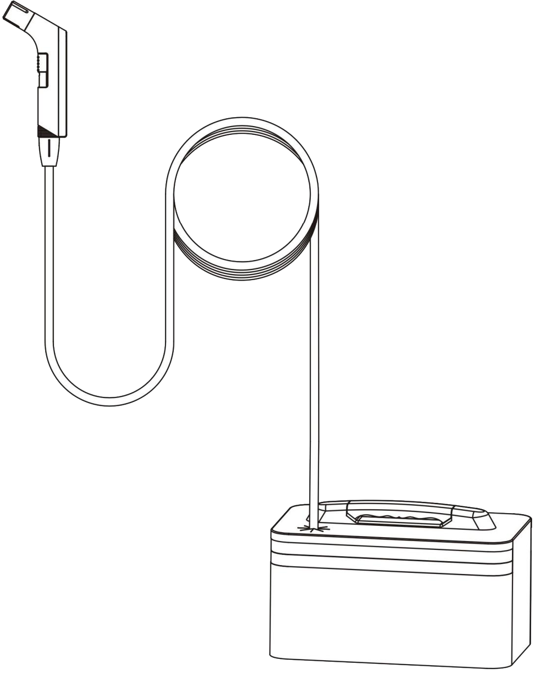 MINI-DOUCHETTE AUTONOME RECHARGEABLE