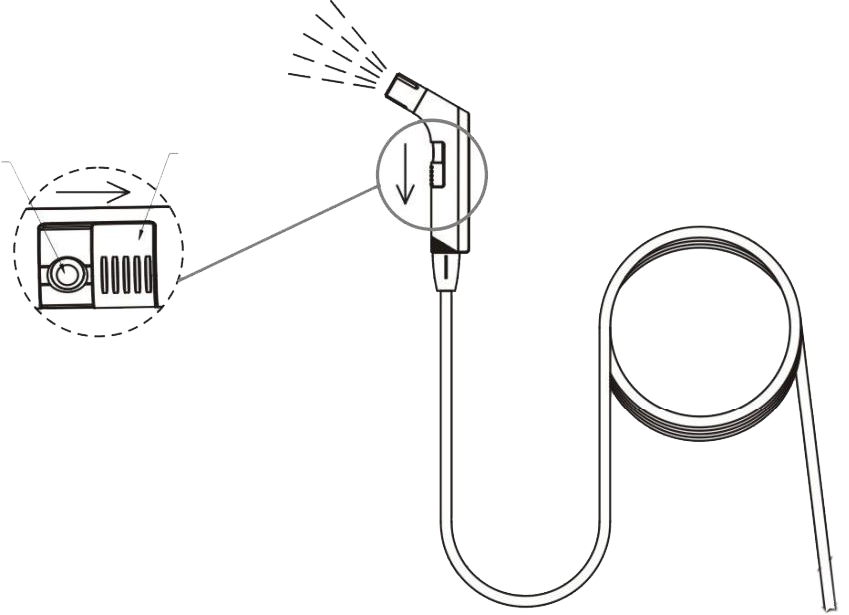 MINI-DOUCHETTE AUTONOME RECHARGEABLE