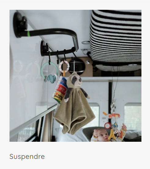 Séchoir étendoir Universel à ventouse goDry Hanger