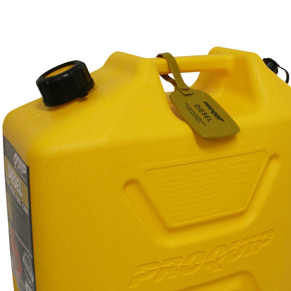 Étiquette d'identification de carburant Diesel