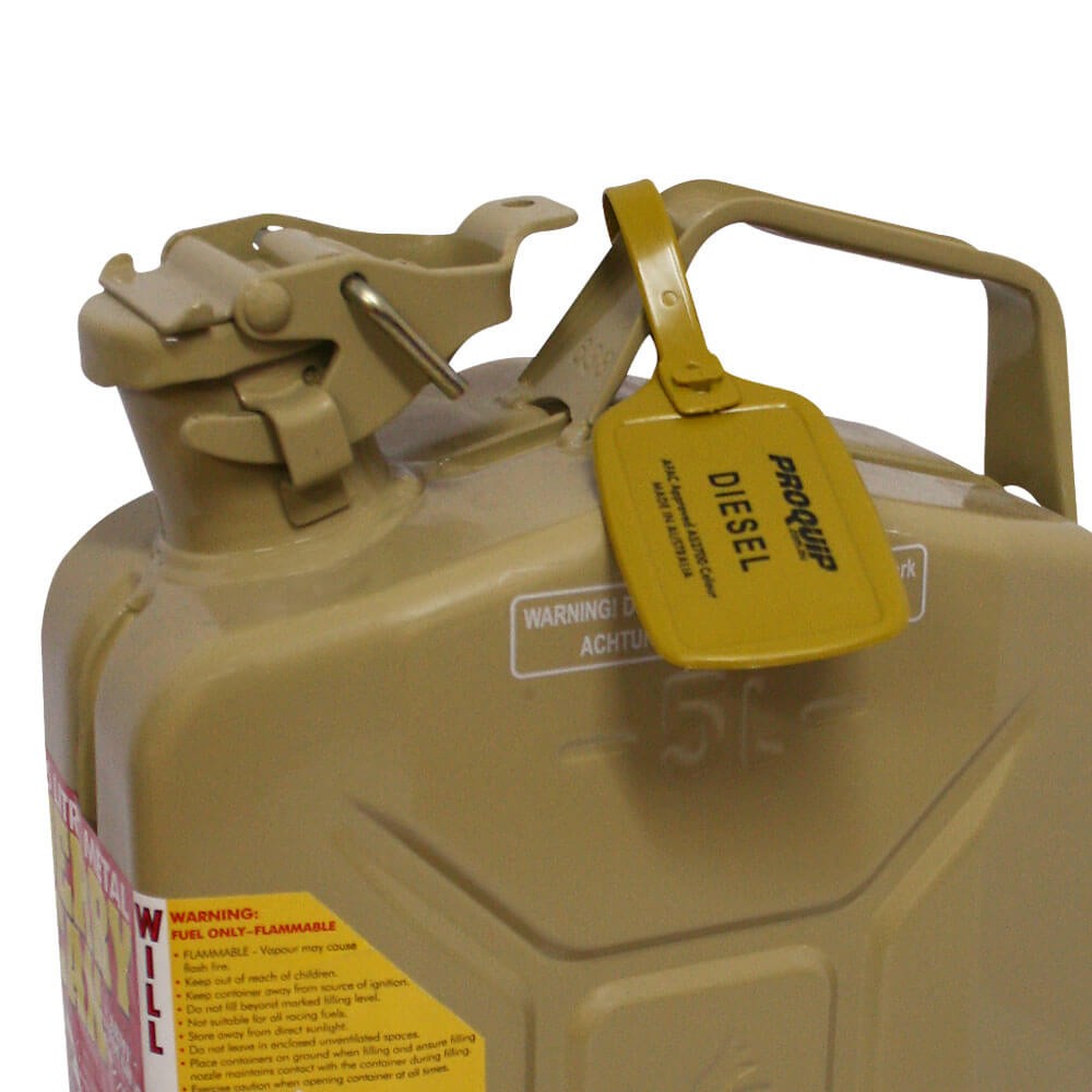 Étiquette d'identification de carburant Diesel