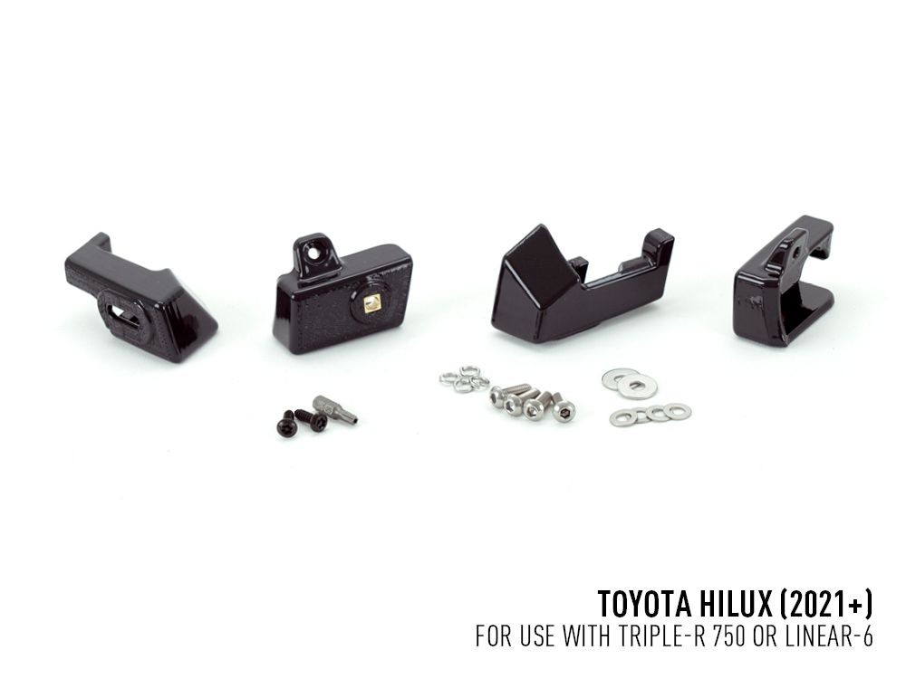 KIT ECLAIRAGE LED LAZER INTEGRE A LA CALANDRE POUR TOYOTA HILUX REVO (2021+)