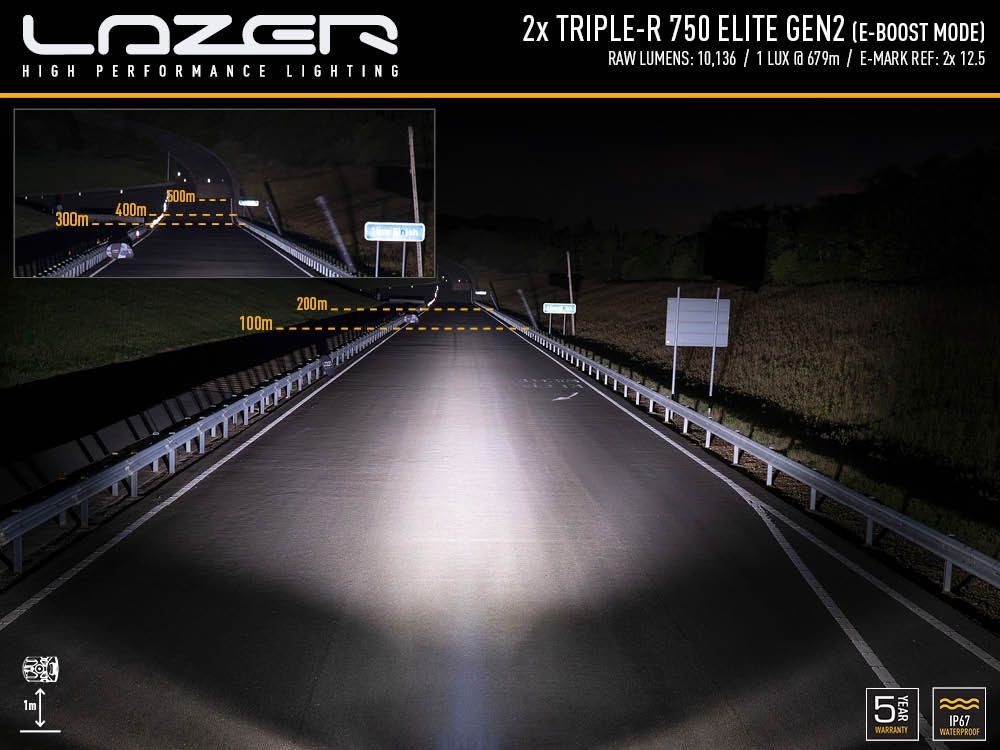 KIT ECLAIRAGE LED LAZER INTEGRE A LA CALANDRE POUR TOYOTA HILUX REVO (2021+)