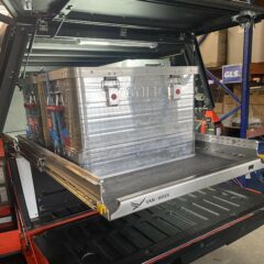 PLATEAU COULISSANT SUR MESURE POUR PICK UP - FOURGON - VAN