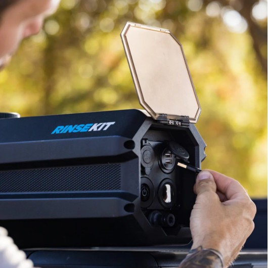 RINSEKIT RACK - Douche portable autonome 19L (avec Batterie) - Black