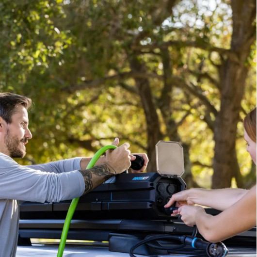 RINSEKIT RACK - Douche portable autonome 19L (avec Batterie) - Black