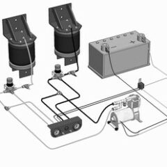 KIT SUSPENSION PNEUMATIQUE 3.5T