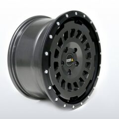 JANTE ALU RENFORCE AVANT 8x17" NOIR MAT JUMPY