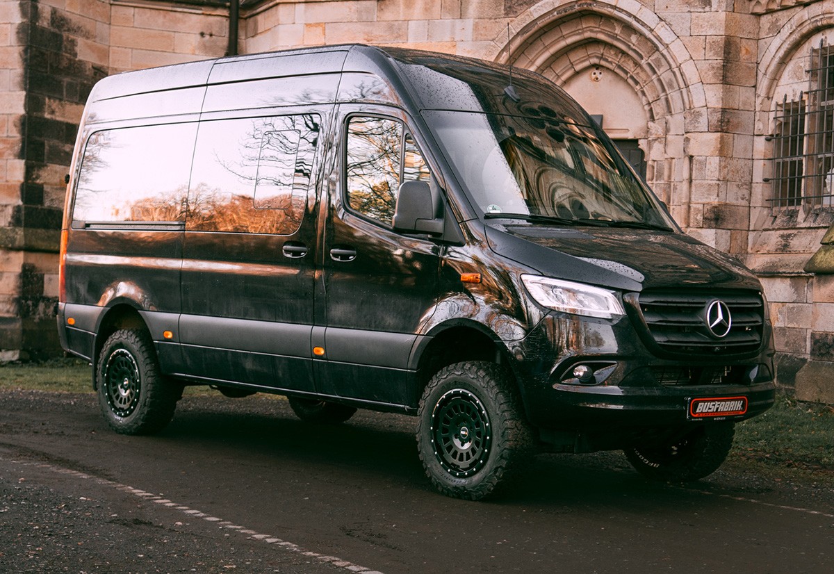 JANTE RENFORCE TWIN-MONOTUBE-PROJEKT-AT-HD 8.5X18 POUCES NOIR MAT