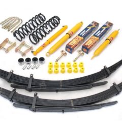 KIT SUSPENSION COMPLET +50MM CHARGE AV 100 KGS /AR 750KGS