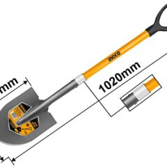 PELLE FIBRE ET ACIER DJEBELXTREME 100cm