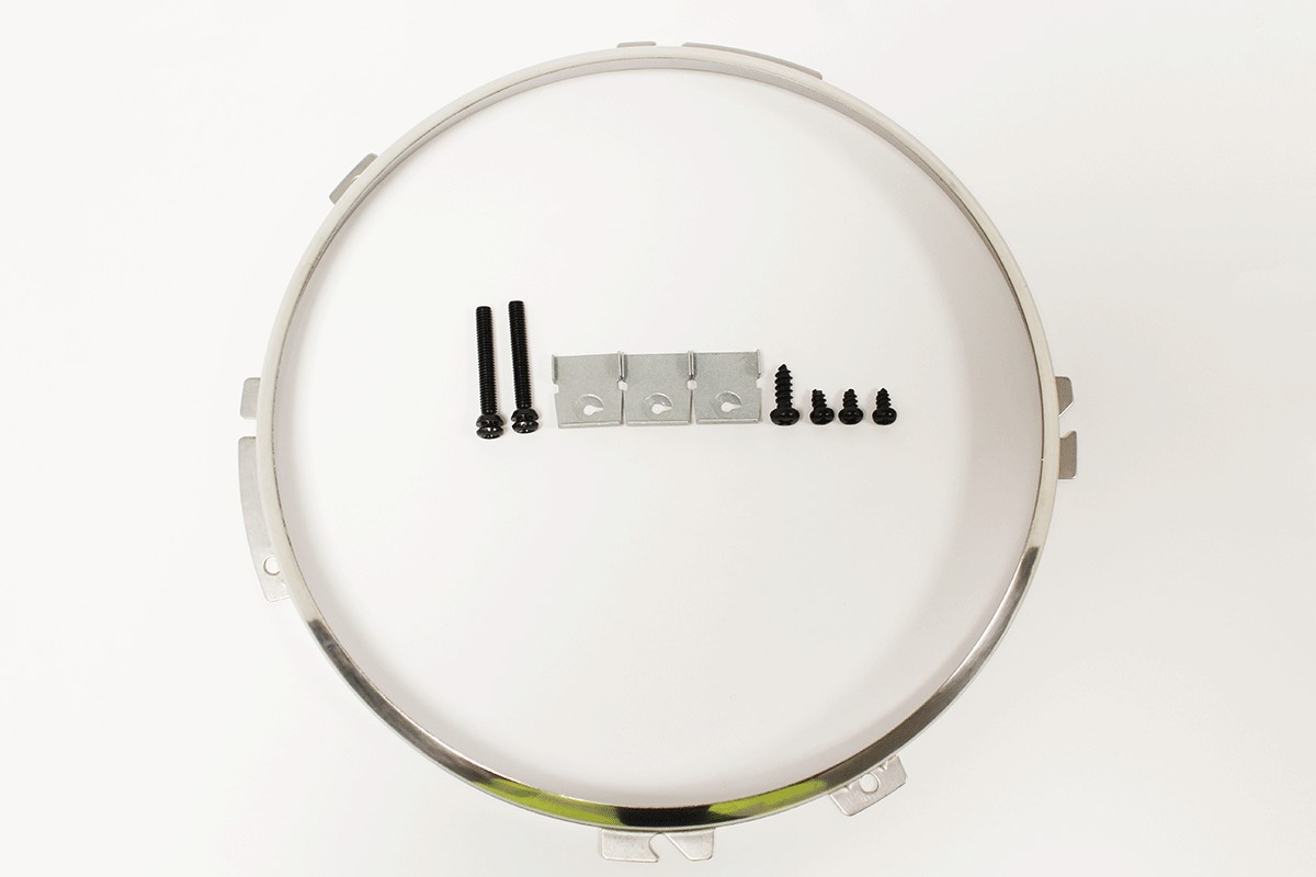 ENTOURAGE DE PHARE CHROME